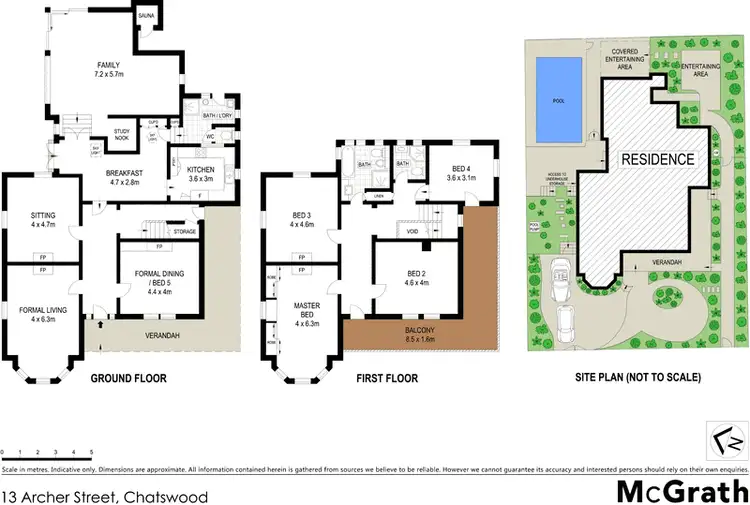 Floorplan of Homely house listing, 13 Archer Street, Chatswood NSW 2067
