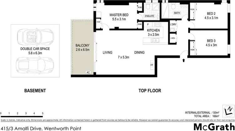 Floorplan of Homely apartment listing, 415/3 Amalfi Drive, Wentworth Point NSW 2127