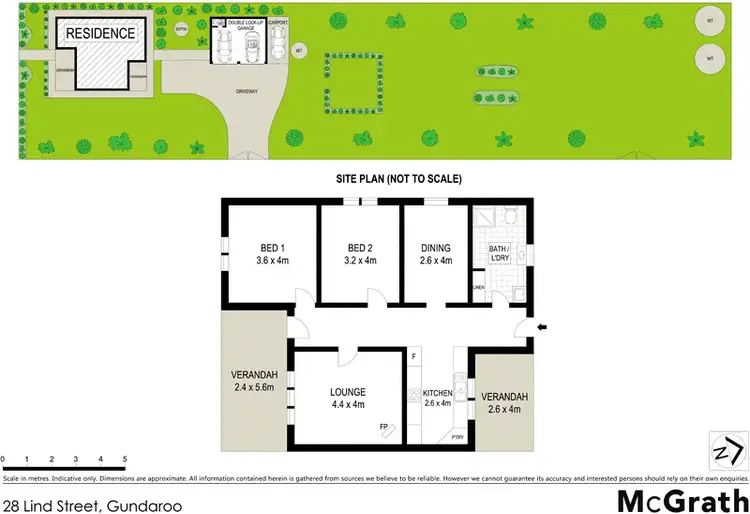 Floorplan of Homely rural property listing, 28 Lind Street, Gundaroo NSW 2620