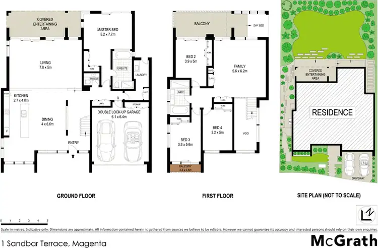 Floorplan of Homely house listing, 1 Sandbar Terrace, Magenta NSW 2261