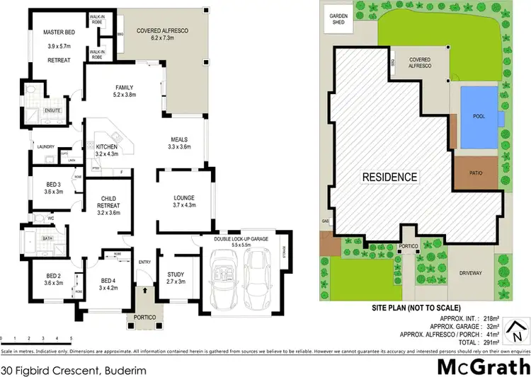 Floorplan of Homely house listing, 30 Figbird Crescent, Buderim QLD 4556