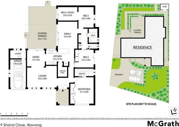Floorplan of Homely house listing, 9 Shand Close, Illawong NSW 2234