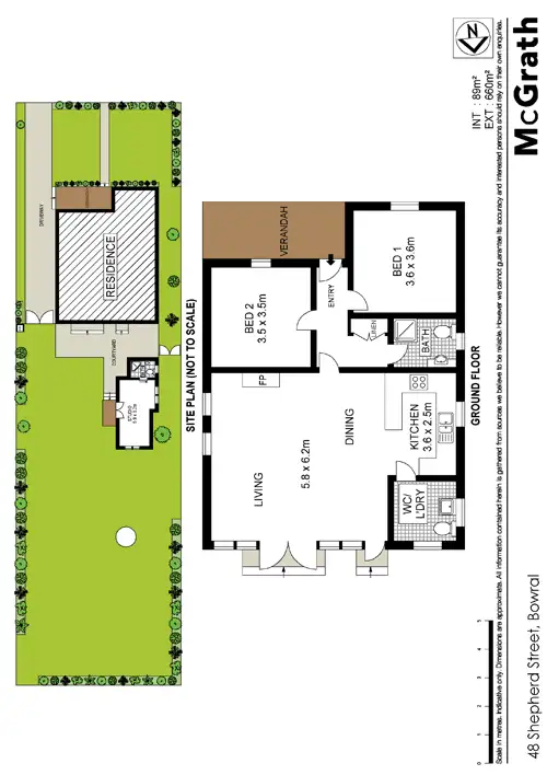 Floorplan of Homely house listing, 48 Shepherd Street, Bowral NSW 2576