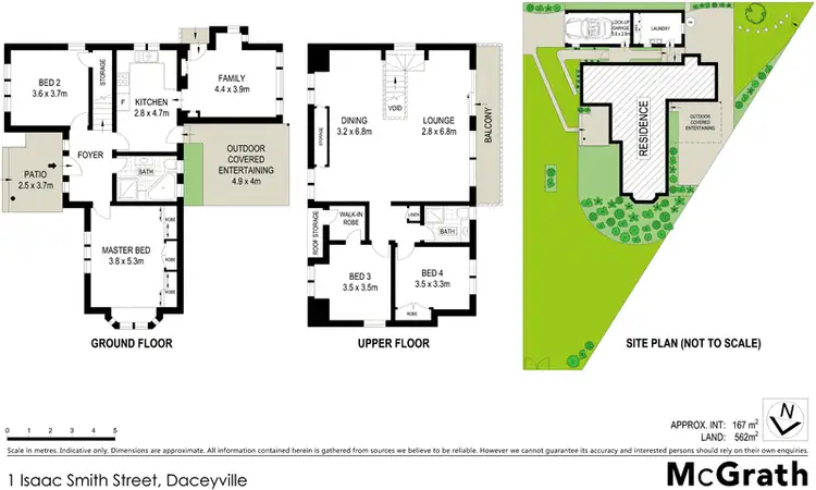 Floorplan of Homely house listing, 1 Isaac Smith Street, Daceyville NSW 2032