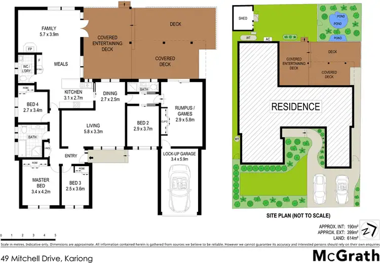 Floorplan of Homely house listing, 49 Mitchell Drive, Kariong NSW 2250