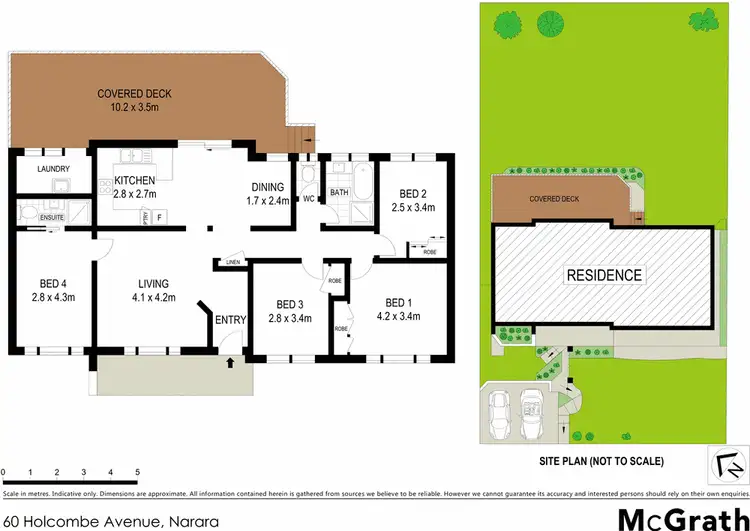 Floorplan of Homely house listing, 60 Holcombe Avenue, Narara NSW 2250