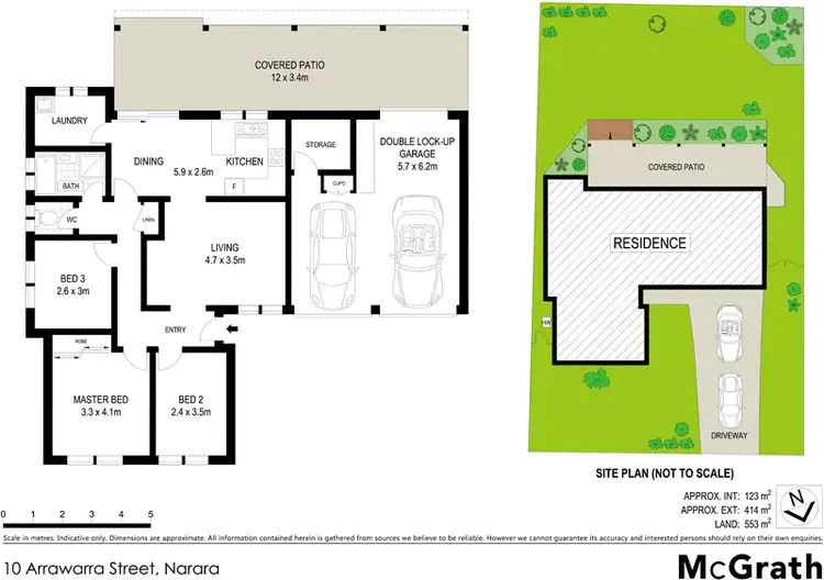Floorplan of Homely house listing, 10 Arrawarra Street, Narara NSW 2250