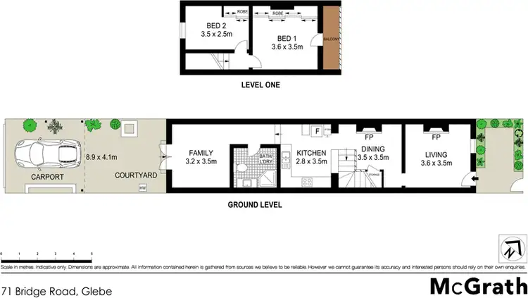 Floorplan of Homely house listing, 71 Bridge Road, Glebe NSW 2037
