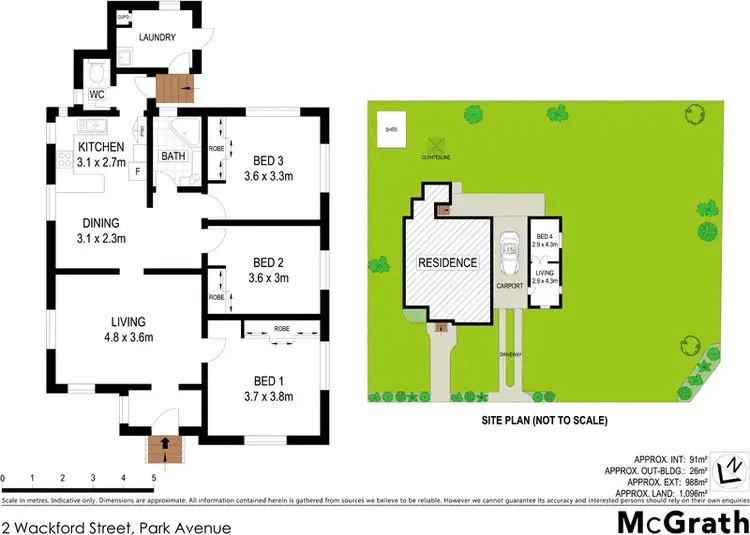 Floorplan of Homely house listing, 2 Wackford Street, Park Avenue QLD 4701