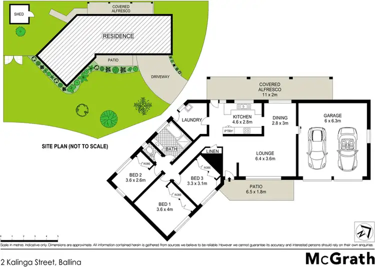 Floorplan of Homely house listing, 2 Kalinga Street, Ballina NSW 2478