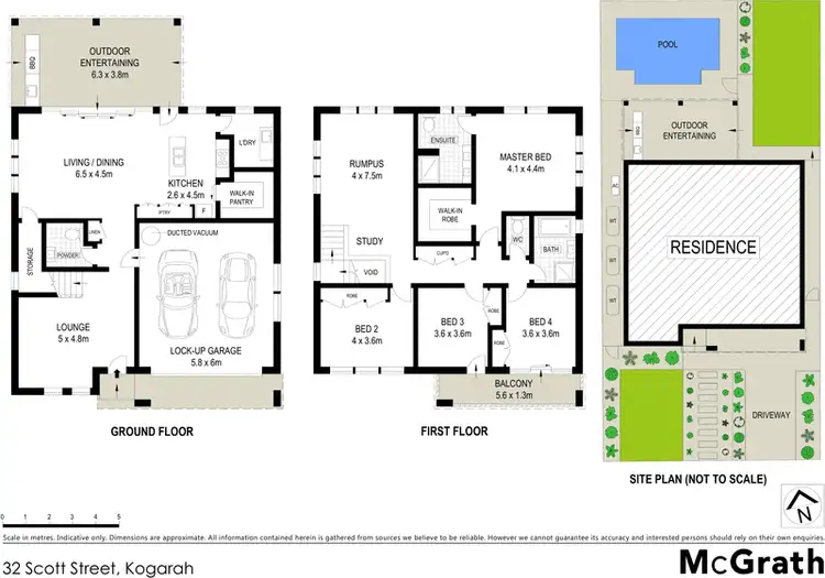 Floorplan of Homely house listing, 32 Scott Street, Kogarah NSW 2217