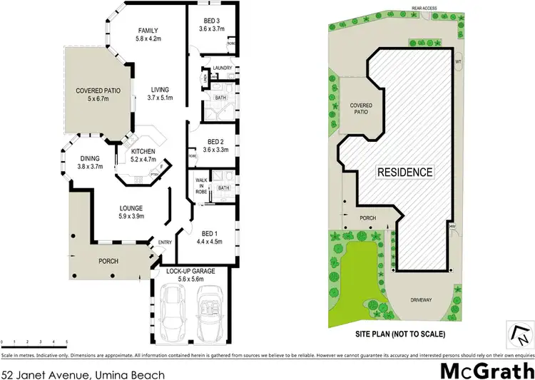 Floorplan of Homely house listing, 52 Janet Avenue, Umina Beach NSW 2257