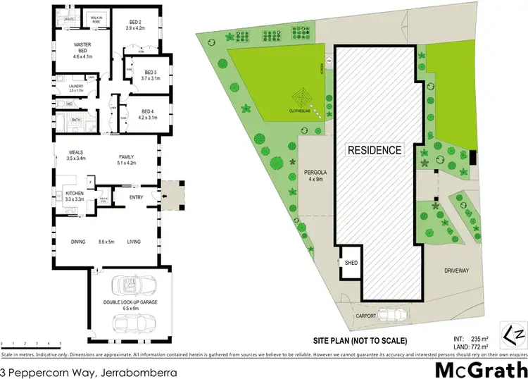 Floorplan of Homely house listing, 3 Peppercorn Way, Jerrabomberra NSW 2619