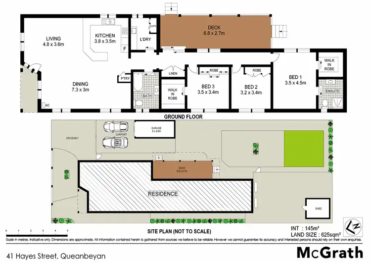 Floorplan of Homely house listing, 41 Hayes Street, Queanbeyan NSW 2620