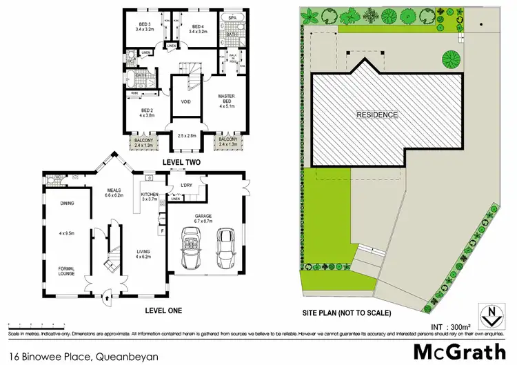 Floorplan of Homely house listing, 16 Binowee Place, Queanbeyan NSW 2620