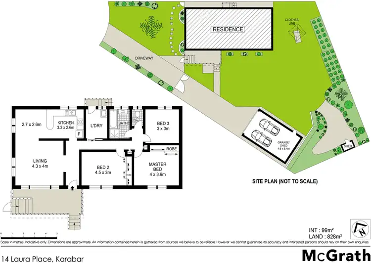 Floorplan of Homely house listing, 14 Laura Place, Karabar NSW 2620