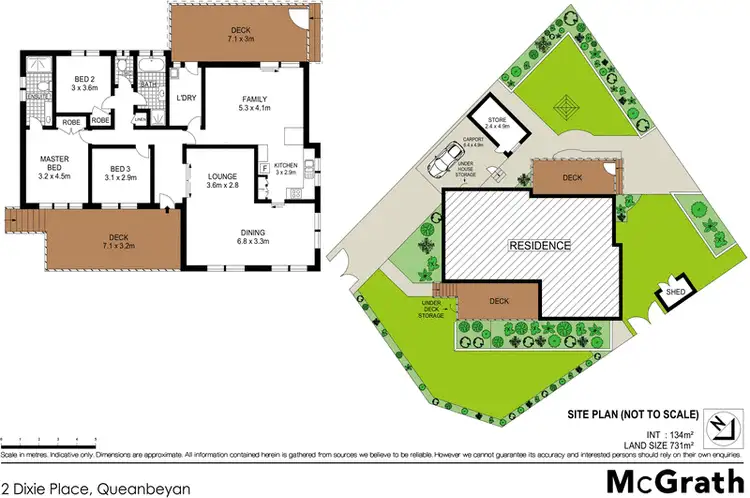 Floorplan of Homely house listing, 2 Dixie Place, Karabar NSW 2620