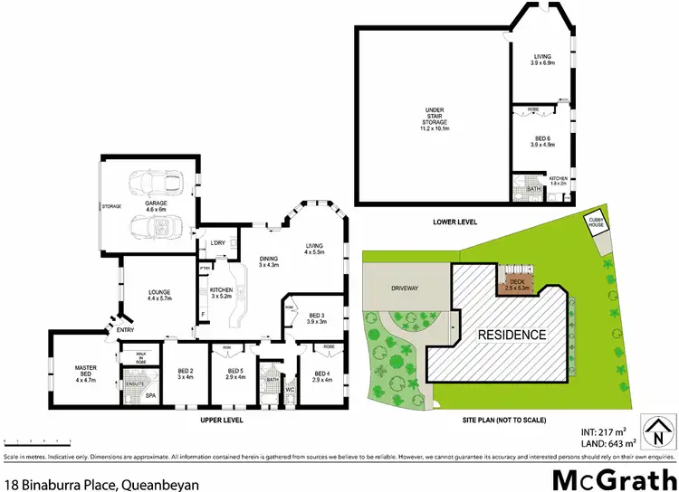 Floorplan of Homely house listing, 18 Binaburra Place, Karabar NSW 2620