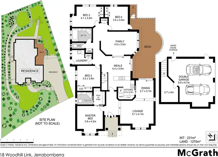 Floorplan of Homely house listing, 18 Woodhill Link, Jerrabomberra NSW 2619