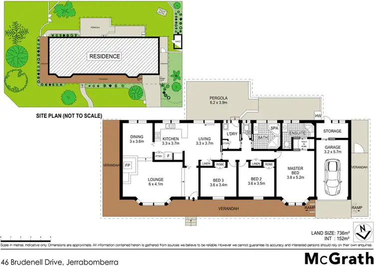 Floorplan of Homely house listing, 46 Brudenell Drive, Jerrabomberra NSW 2619