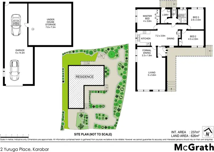 Floorplan of Homely house listing, 2 Yuruga Close, Karabar NSW 2620