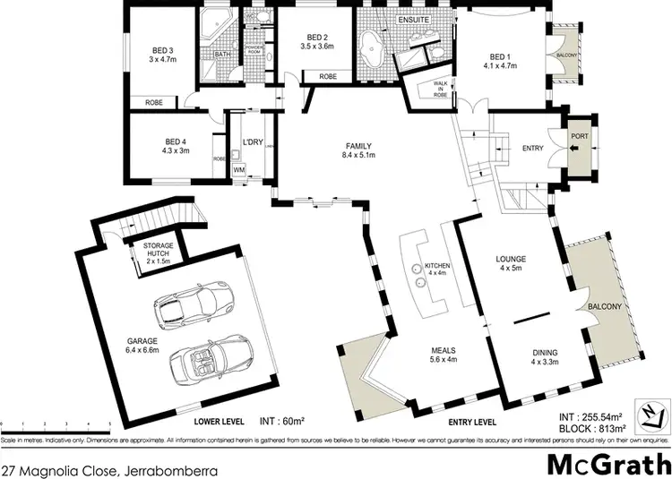 Floorplan of Homely house listing, 27 Magnolia Close, Jerrabomberra NSW 2619