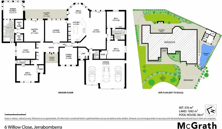 Floorplan of Homely house listing, 6 Willow Close, Jerrabomberra NSW 2619