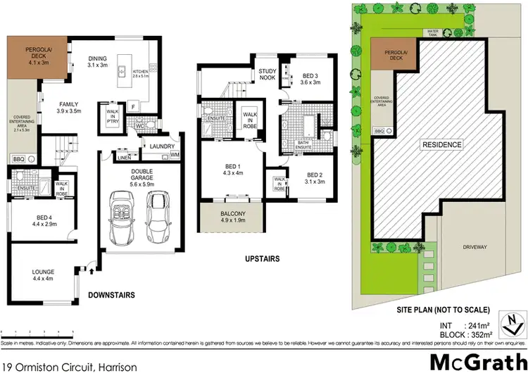 Floorplan of Homely house listing, 19 Ormiston Circuit, Harrison ACT 2914