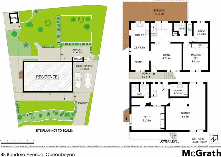 Floorplan of Homely house listing, 48 Bendora Avenue, Queanbeyan NSW 2620