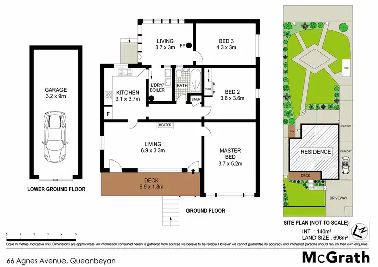 Floorplan of Homely house listing, 66 Agnes Avenue, Queanbeyan NSW 2620