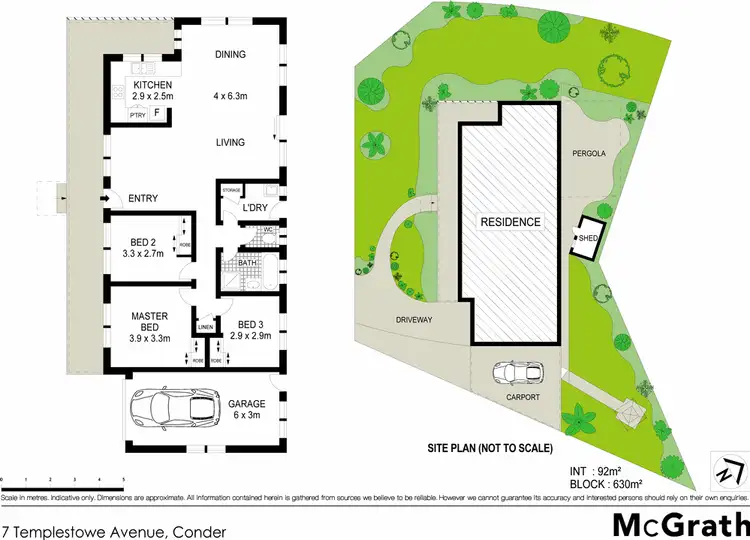 Floorplan of Homely house listing, 7 Templestowe Avenue, Conder ACT 2906