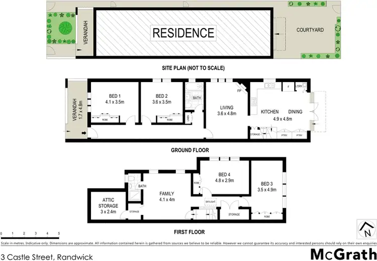 Floorplan of Homely house listing, 3 Castle Street, Randwick NSW 2031