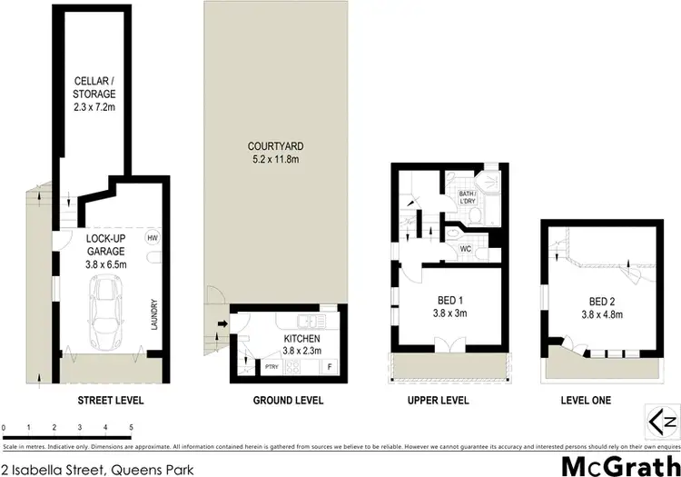 Floorplan of Homely house listing, 2 Isabella Street, Queens Park NSW 2022