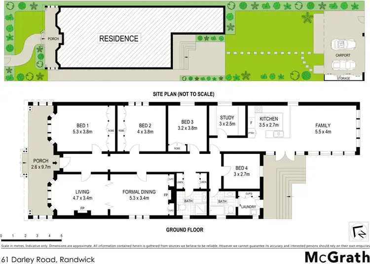 Floorplan of Homely house listing, 61 Darley Road, Randwick NSW 2031