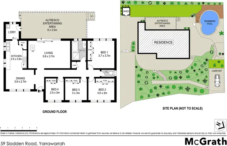 Floorplan of Homely house listing, 59 Sladden Road, Yarrawarrah NSW 2233