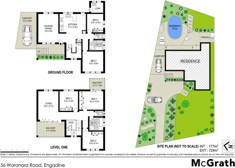 Floorplan of Homely house listing, 56 Woronora Road, Engadine NSW 2233
