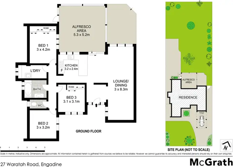 Floorplan of Homely house listing, 27 Waratah Road, Engadine NSW 2233
