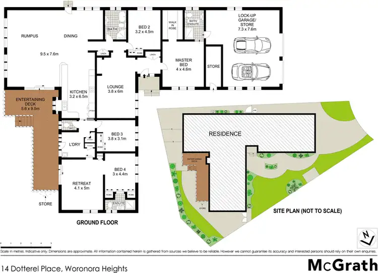 Floorplan of Homely house listing, 14 Dotterel Place, Woronora Heights NSW 2233