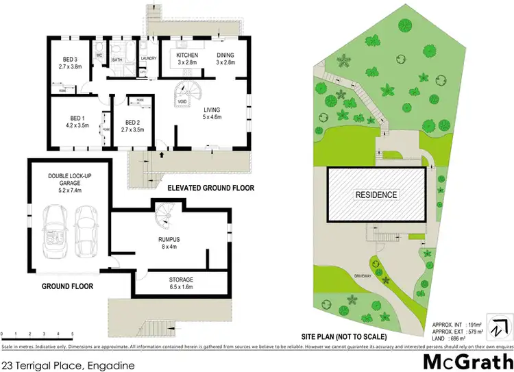 Floorplan of Homely house listing, 23 Terrigal Place, Engadine NSW 2233