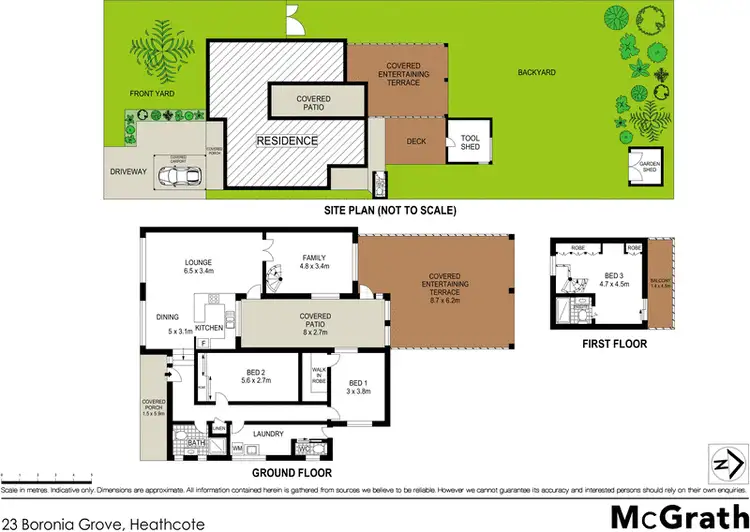 Floorplan of Homely house listing, 23 Boronia Grove, Heathcote NSW 2233