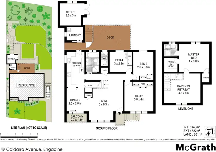 Floorplan of Homely house listing, 49 Caldarra Avenue, Engadine NSW 2233