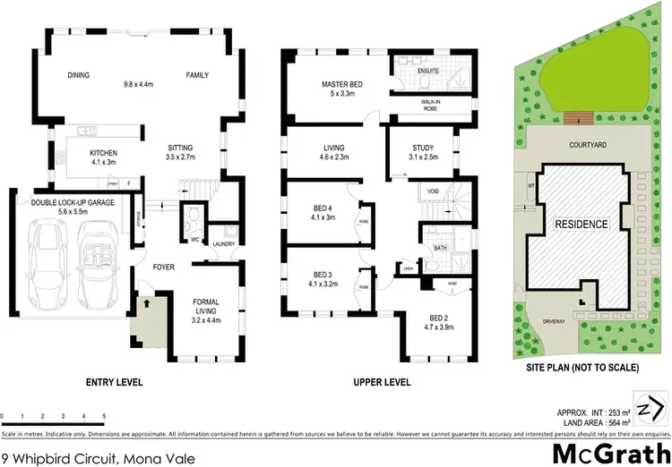 Floorplan of Homely house listing, 9 Whipbird Circuit, Mona Vale NSW 2103