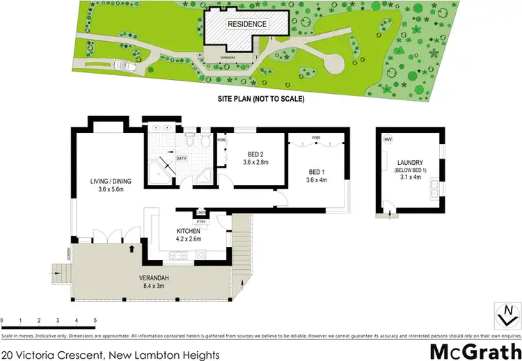 Floorplan of Homely house listing, 20 Victoria Crescent, New Lambton Heights NSW 2305