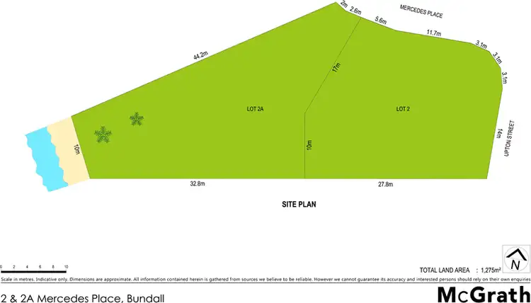 Floorplan of Homely land listing, 2 Mercedes Place, Bundall QLD 4217