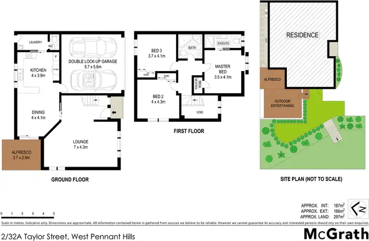 Floorplan of Homely villa listing, 2/32A Taylor Street, West Pennant Hills NSW 2125