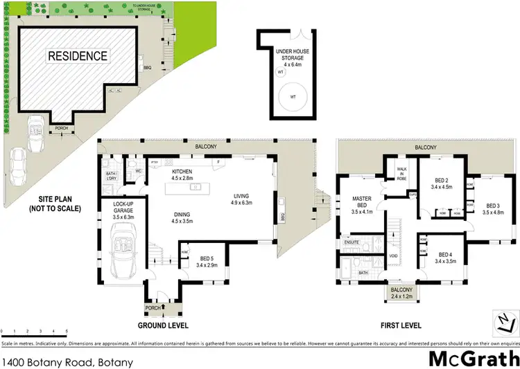 Floorplan of Homely house listing, 1400 Botany Road, Botany NSW 2019
