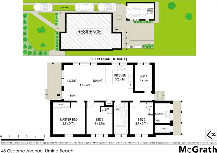 Floorplan of Homely house listing, 48 Osborne Avenue, Umina Beach NSW 2257