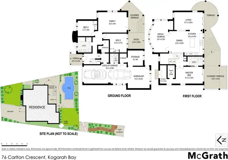 Floorplan of Homely house listing, 76 Carlton Crescent, Kogarah Bay NSW 2217