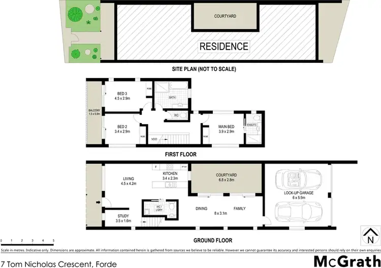 Floorplan of Homely house listing, 7 Tom Nicholas Crescent, Forde ACT 2914