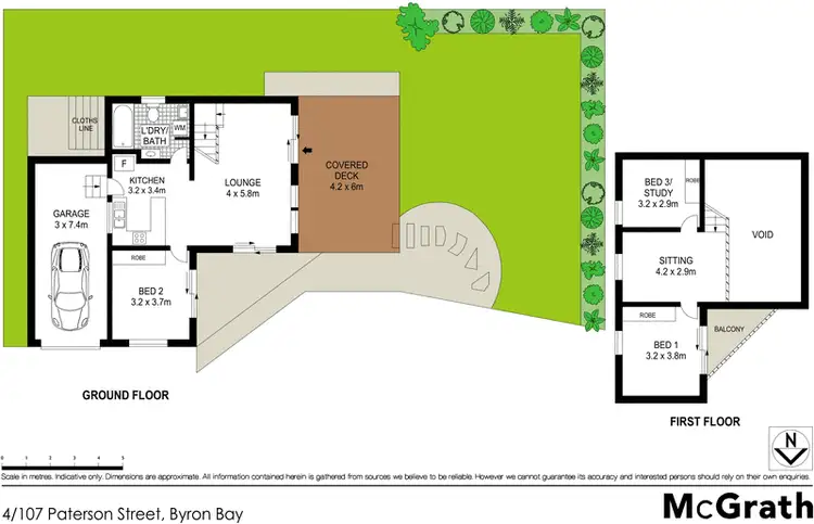 Floorplan of Homely house listing, 4/107 Paterson Street, Byron Bay NSW 2481